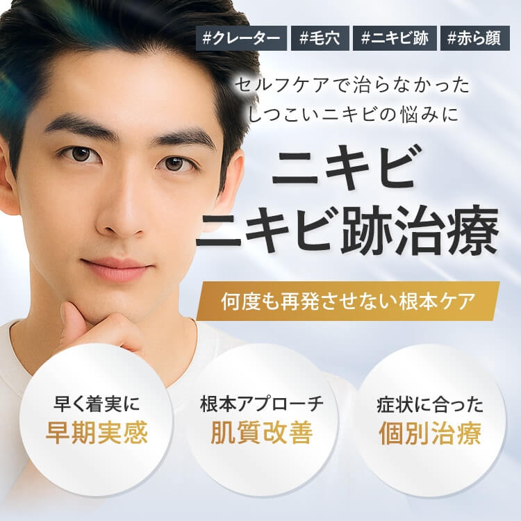 ニキビ・ニキビ跡 施術一覧