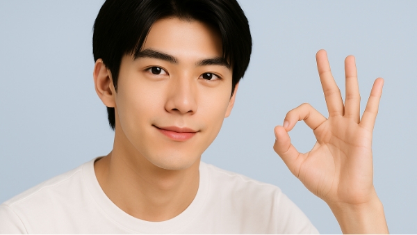 色素沈着のリスクが低い