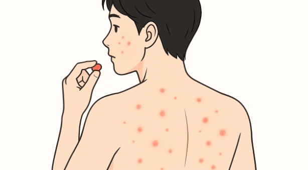 顔だけでなく全身のニキビにも対応