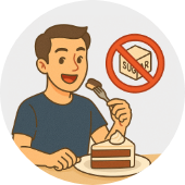 糖質カットで太りにくく