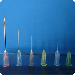 低侵襲の細かい針