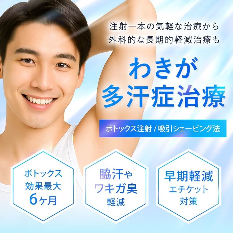 わきが・多汗症治療