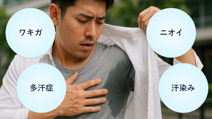 わきが・多汗症治療をお考えの方へ