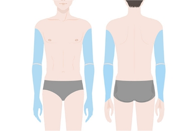 【メンズ脱毛】腕脱毛オーダーメイド